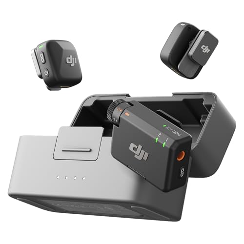 DJI Mic Mini: Wireless Lavalier Microphone for iPhone/Camera/Android