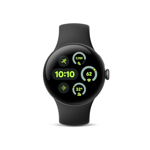 Google Pixel Watch 3 – 41mm Android Smartwatch, Fitness, Matte Black