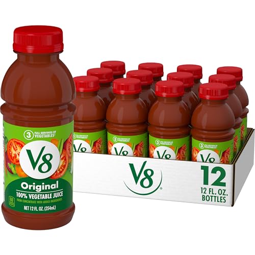 V8 Original Vegetable Juice, 12 fl oz (12 Pack)