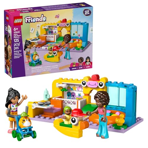 LEGO Friends Playroom Set with Minidolls & Stroller, Ages 6+