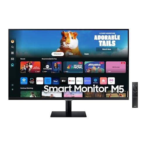 Samsung 27″ M5 FHD Smart Monitor with Speakers & HDR10