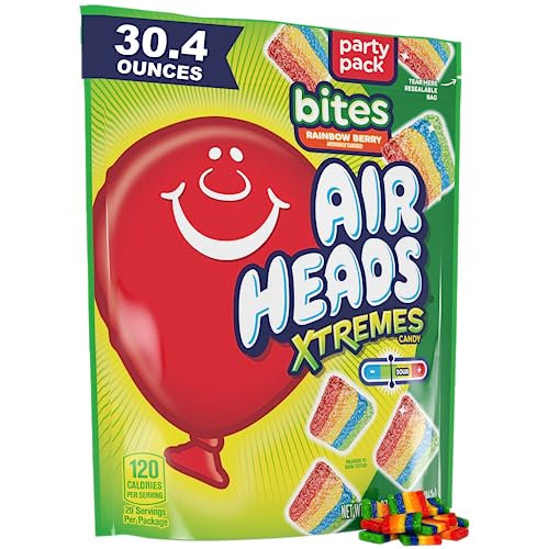 Airheads Xtremes Bites, Rainbow Berry, 30.4oz Bag
