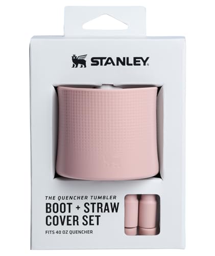 STANLEY Quencher Boot & Straw Cover for 40oz Tumbler – Pink