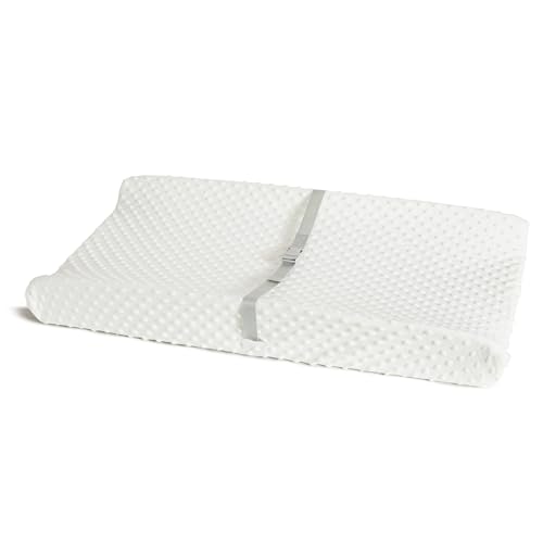 Munchkin Waterproof Contoured Changing Pad with Cover, White
