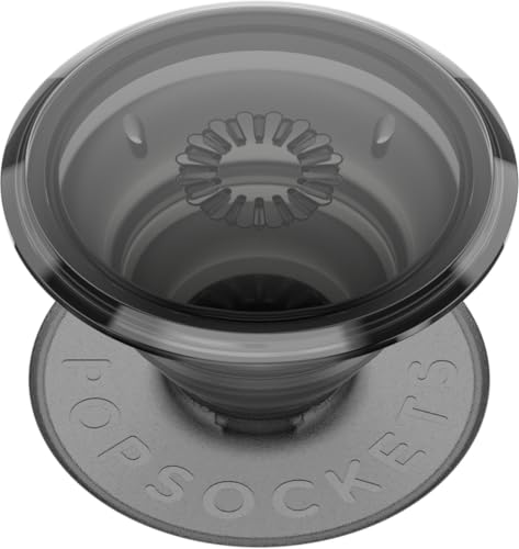 PopSockets Translucent Black Smoke Phone Grip and Kickstand