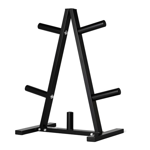 Amazon Basics 2 Olympic Weight Plate Rack