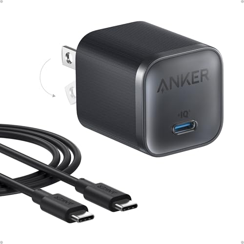 Anker 45W Compact USB-C Charger for Samsung, iPhone, MacBook