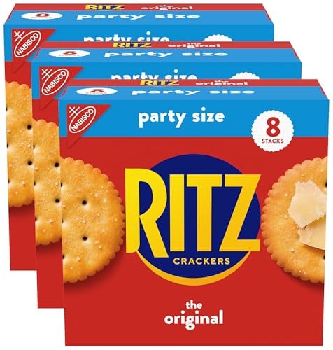 RITZ Original Crackers, Party Size, 27.4 oz, 3-Pack