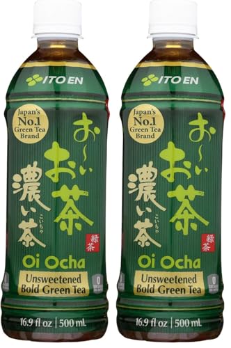 Ito En Oi Ocha Unsweetened Dark Green Tea, 2 Pack
