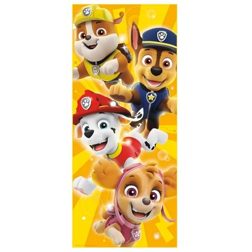 Paw Patrol Multicolor Poster – 27″ x 60″ Kids Room Decor