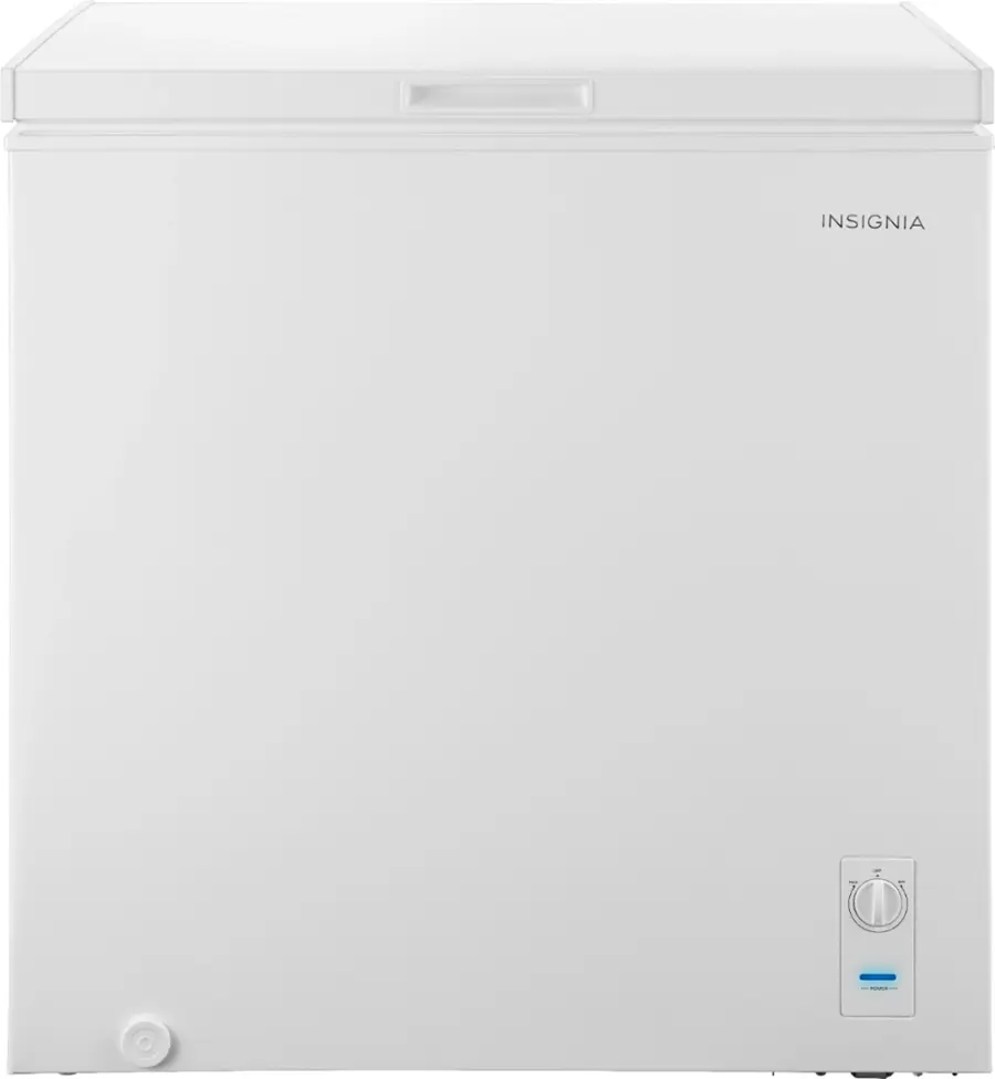 Insignia™  7.0 Cu. Ft. Garage Ready Chest Freezer ( White )