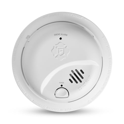 First Alert Smoke Alarm: Hardwire with Battery Backup