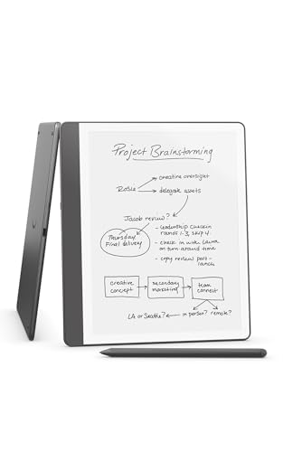 Amazon Kindle Scribe (64GB) with Premium Pen & AI Notebook