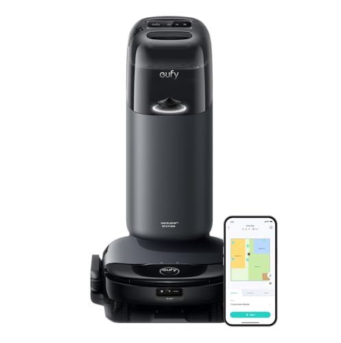 eufy S1 Robot Vacuum & Mop Combo with HydroJet System