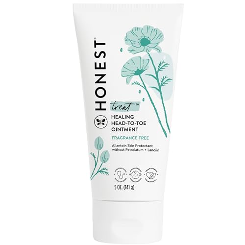 The Honest Company Healing Ointment, Hypoallergenic, Fragrance-Free, 5 oz