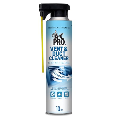 InterDynamics A/C Pro Vent Cleaner, Odor Eliminator, 10 Oz