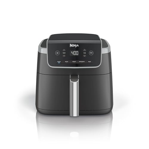 Ninja 5 QT Air Fryer 5-in-1, Grey, Nonstick