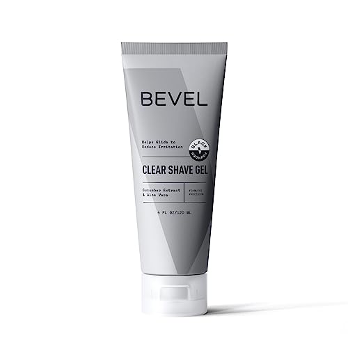 Bevel Clear Shave Gel with Aloe & Cucumber, 4oz