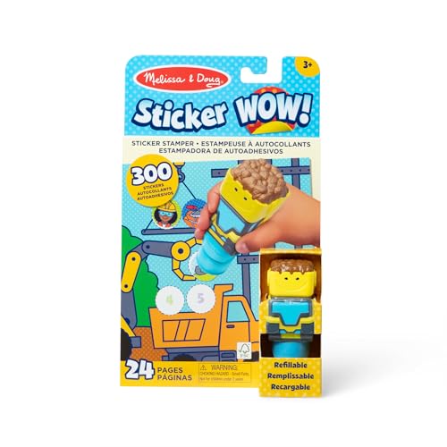 Melissa & Doug 24-Page Sticker Activity Pad, 300 Stickers, Ages 3+
