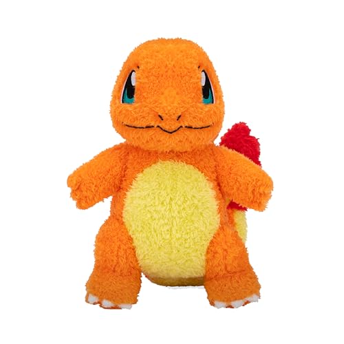 Pokemon Charmander Plush – 8″ Soft Shaggy Toy with Details