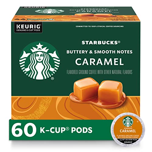 Starbucks Caramel K-Cup Coffee Pods, 60 Count