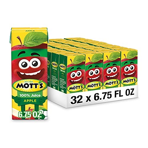 Mott’s Original Apple Juice, 32 Count, 6.75 Oz Boxes