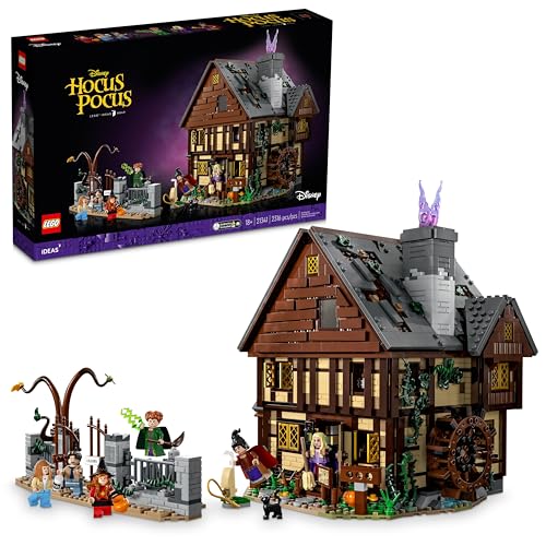 LEGO Hocus Pocus Sanderson Cottage Building Set – 21341