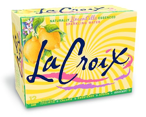 LaCroix LimonCello Sparkling Water, 12 Pack
