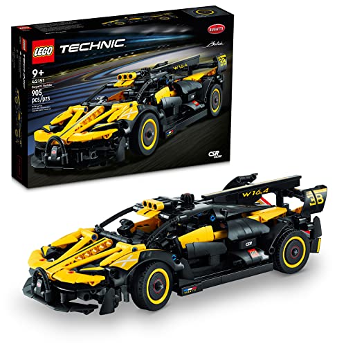 LEGO Technic Bugatti Bolide Racing Car Building Set, Ages 9+