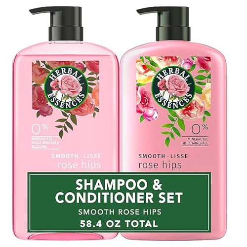 Herbal Essences Smooth Shampoo & Conditioner Set, 29.2 Fl Oz, 2-Pack