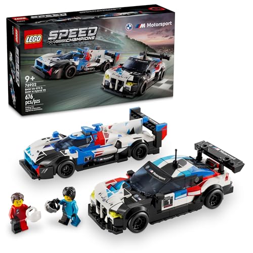 LEGO BMW Race Cars Set: M4 GT3 & M Hybrid V8