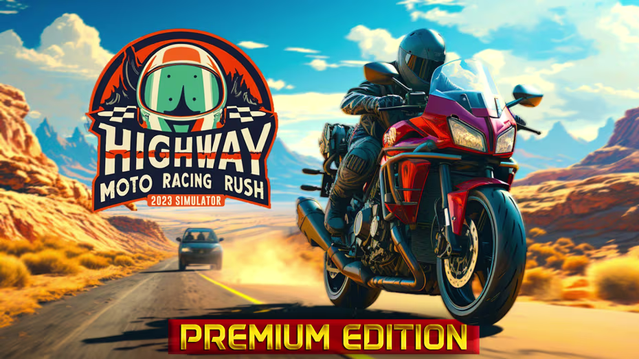 ( Nintendo Switch )Highway Moto Racing Rush 2023 Simulator