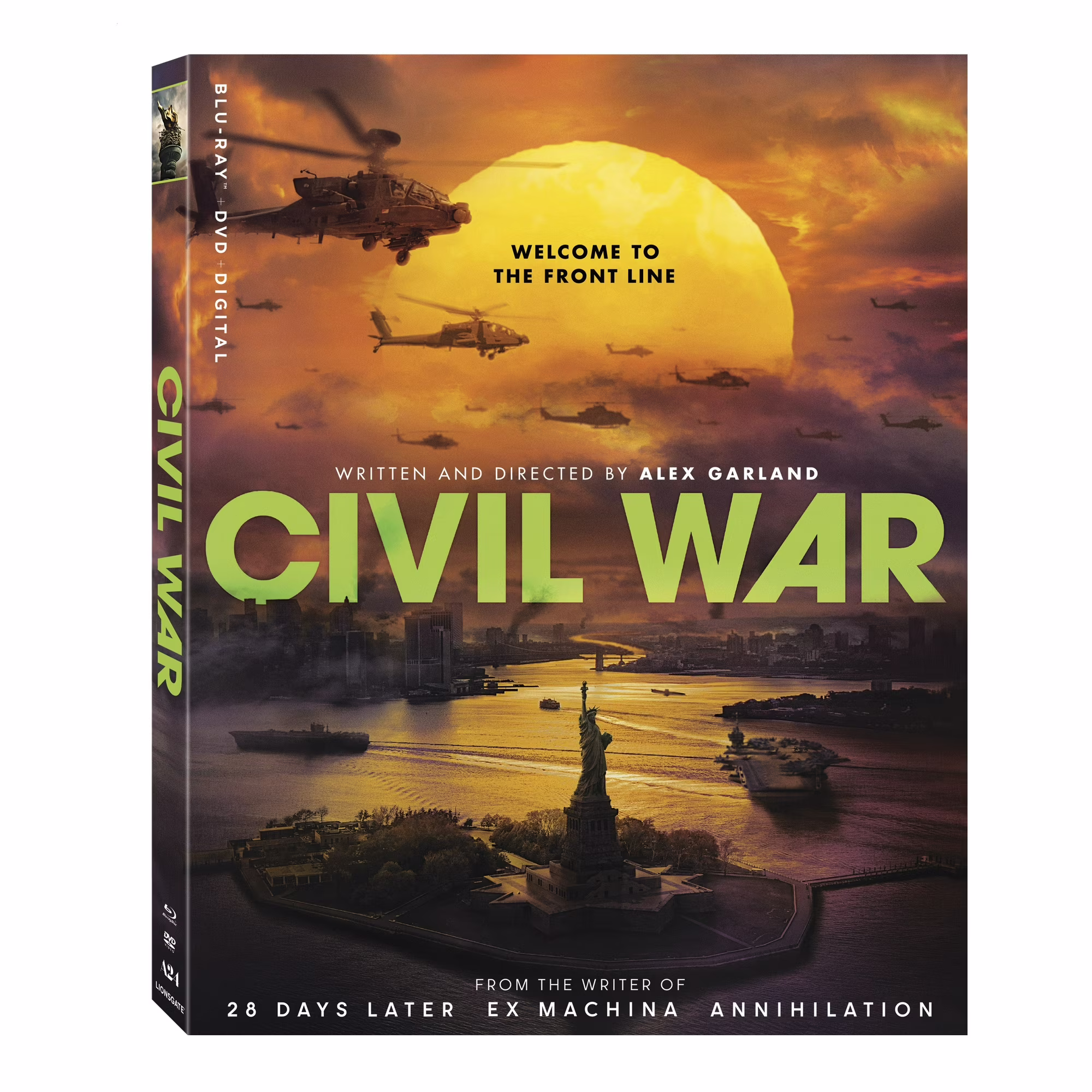 Civil War Blu ray DVD Digital