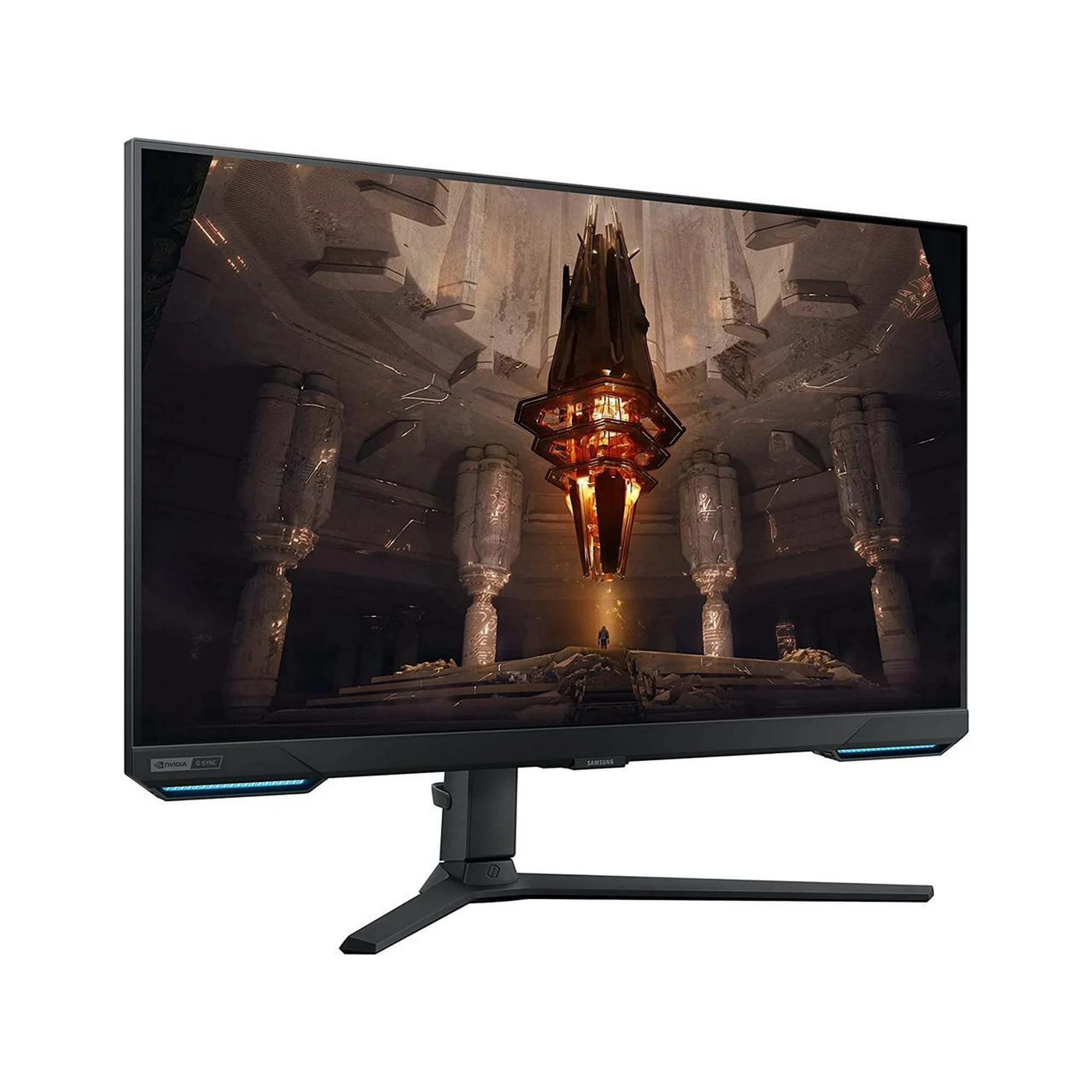 Samsung Odyssey G70B 28 4K UHD IPS 144Hz 1ms GSync Compatible Gaming Monitor  LS28BG702ENXGO