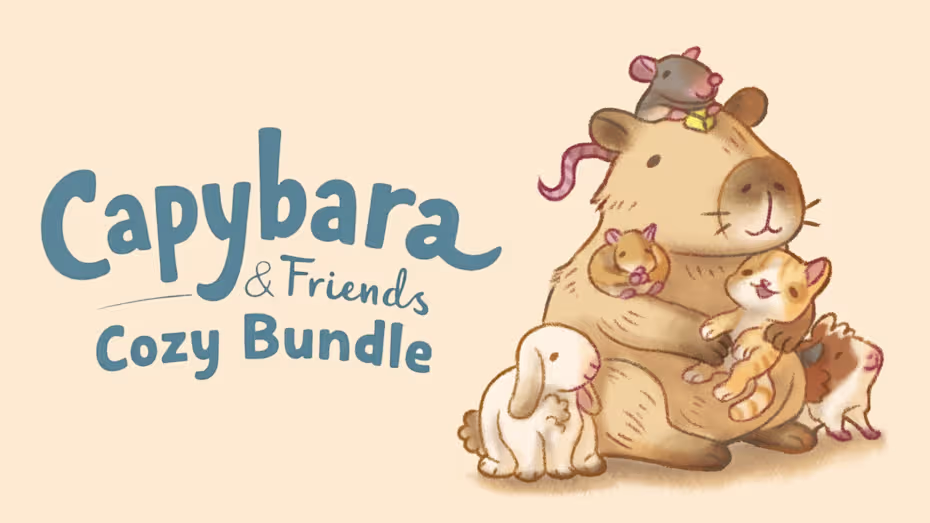 Capybara and Friends Cozy Bundle (Nintendo Switch)