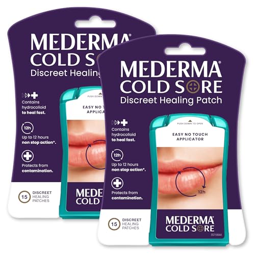 Mederma Cold Sore Healing Patch – Twin Pack (30 Patches)
