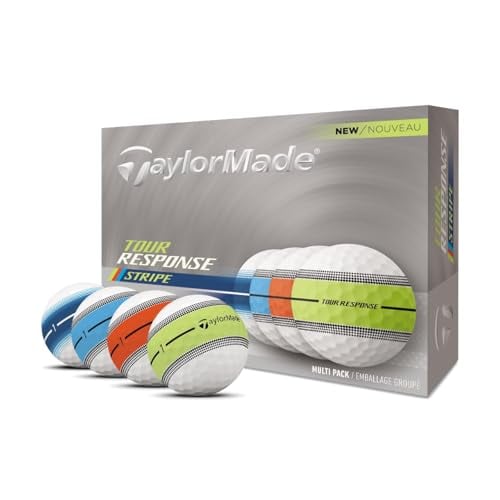 TaylorMade Golf 2025 Tour Response Balls (12-Pack)