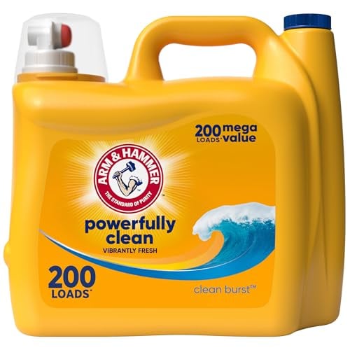 Arm & Hammer Clean Burst Laundry Detergent, 200 Loads
