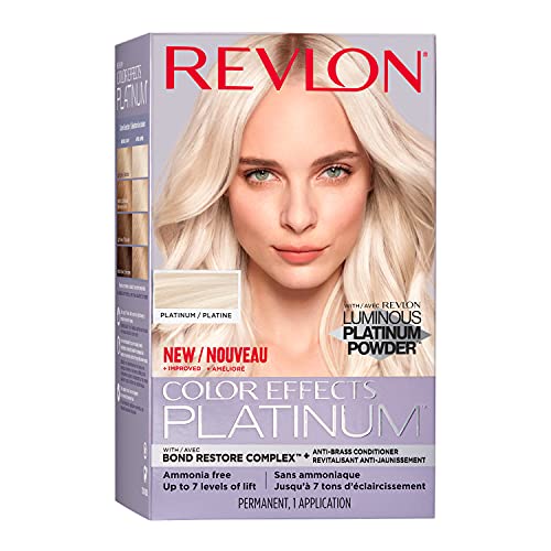 Revlon Platinum Highlighting Kit, Ammonia-Free Hair Dye, 8 Oz
