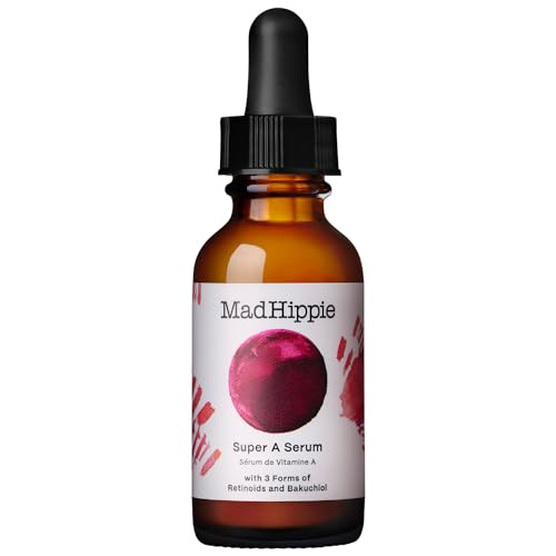 Mad Hippie Retinol Serum: Anti-Aging, 3 Retinoids, Bakuchiol, 1.02 Oz