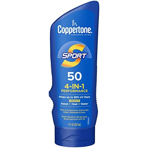 Coppertone SPORT SPF 50 Sunscreen Lotion, 7 oz