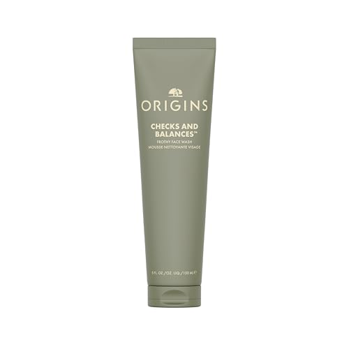 Origins Frothy Face Wash, Gentle Cleanser with Mint, 5 Fl Oz