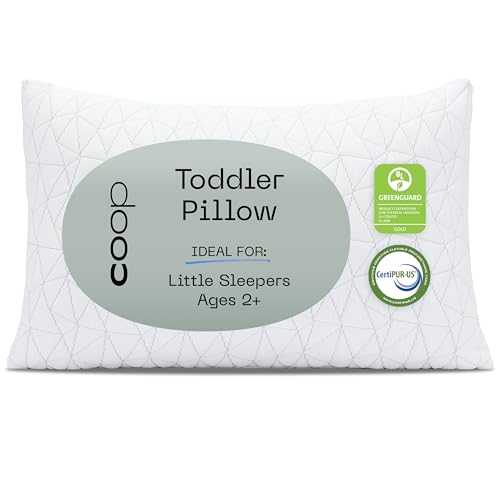 Coop Home Goods Toddler Adjustable Memory Foam Pillow