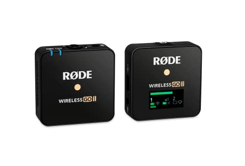 Rode Wireless GO II Single Channel Mic System, Black