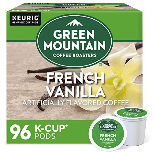 Green Mountain French Vanilla Keurig K-Cups, Light Roast, 96ct