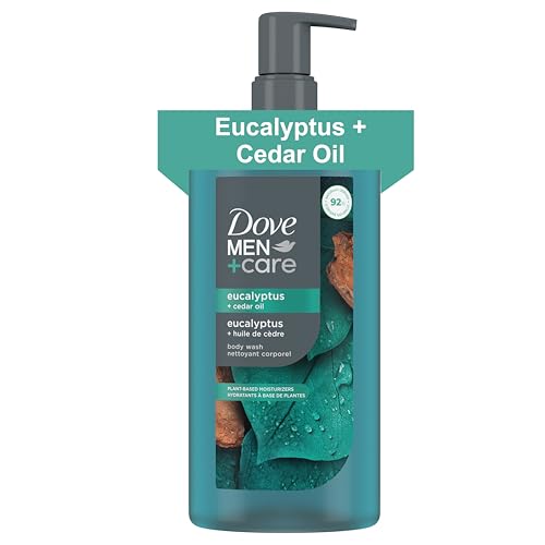 DOVE MEN+CARE Eucalyptus & Cedar Oil Body Wash, 26oz