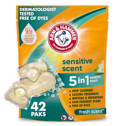 Arm & Hammer Sensitive 5-IN-1 Power Paks, 42ct