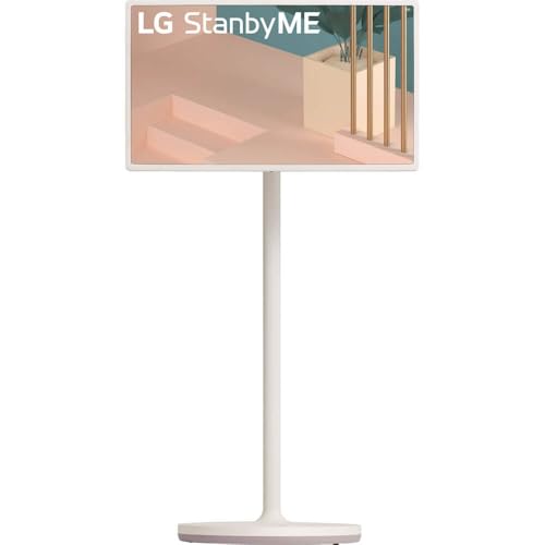 LG 27″ Touch-Screen Monitor, Portable, Battery, 1080p, Beige