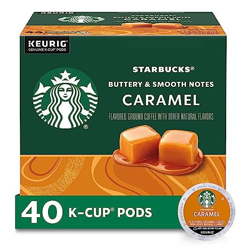 Starbucks Caramel K-Cups—100% Arabica—40 Pods