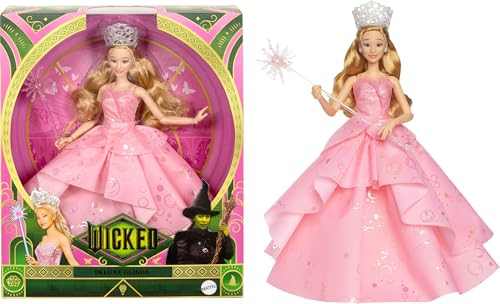 Mattel Wicked Glinda Doll with Crown & Scepter Accessories